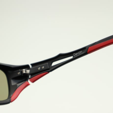 Zeque by ZEAL OPTICS (ゼクーバイジールオプティクス) Devon (デヴォン) / MATTE BLACK / RED / TRUEVIEW SPORTS / F1990