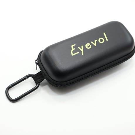 Eyevol アイヴォル  ZIP SOFT CASE YELLOW LOGO サングラスケース