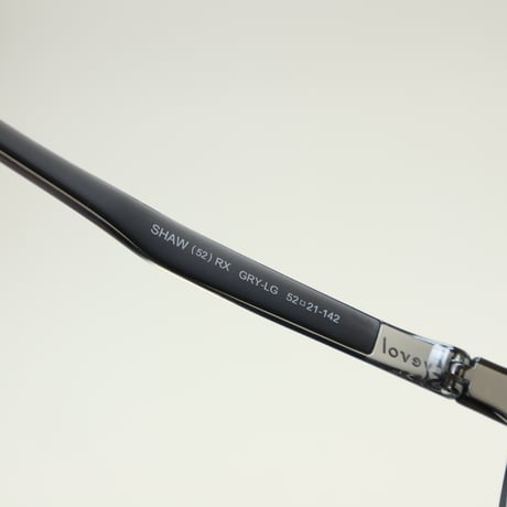 Eyevol アイヴォル SHAW (52) RX ショーRX / GRY-LG