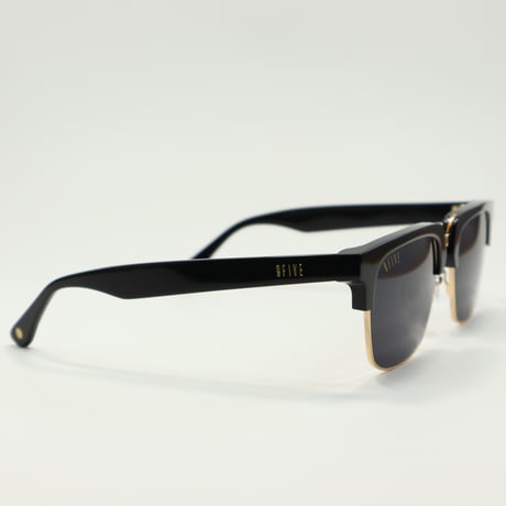 9five ナインファイブ BELMONT ベルモント Black ブラック 24K GOLD Sunglasses