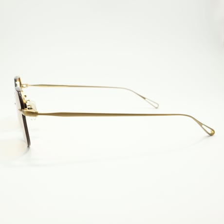 NEW. ニュー / ROMERO'S ロメロズ c-2  shirring gold / brown