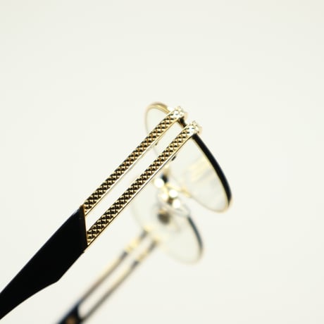 9five ナインファイブ LOTUS ロータスBlack & 24k Gold Sunglasses  ロータス / ブラック24Kゴールド / クリアレンズ / ナインファイブ