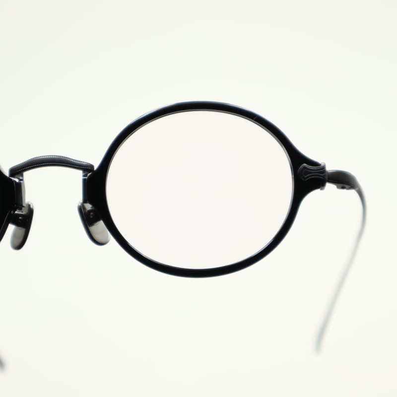 Kame ManNen／カメマンネン　\" KMN-1301 \"　col.MBK Kame ManNen カメマンネン KMN-1301 col.MBK - メガネ