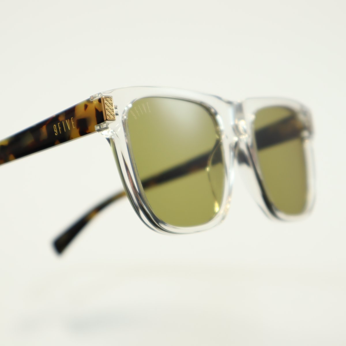 9five OCEAN Clear Sunglasses オーシャン / クリア グリーンレン