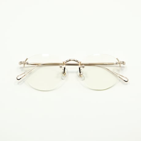 NEW. ニュー / GOBER コーバー c-2b blasted gold (clear lens)