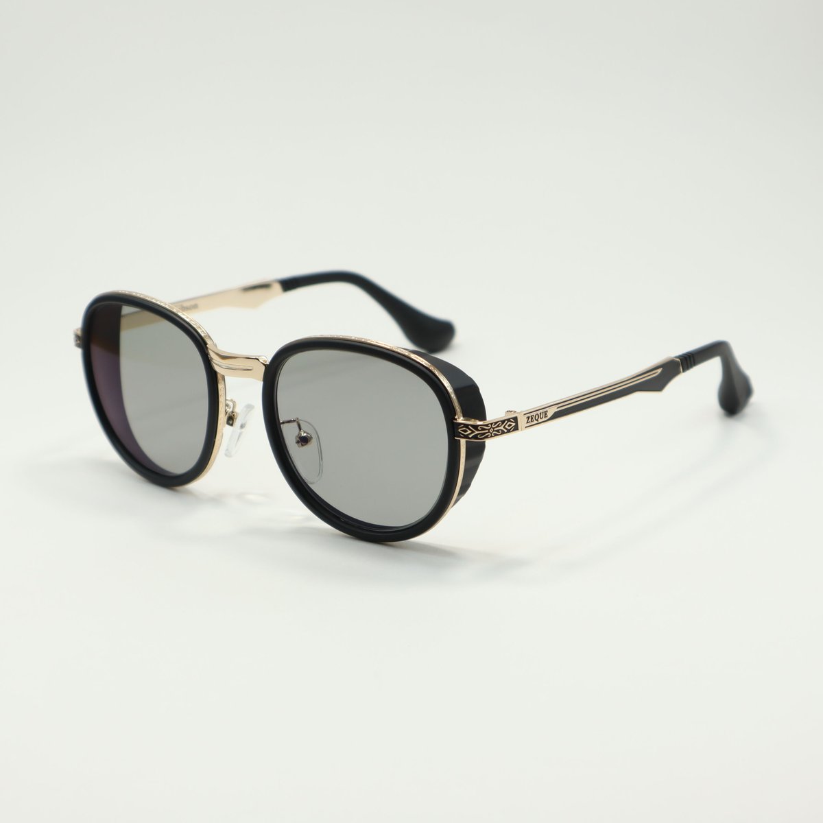 Zeque by ZEAL OPTICS (ゼクーバイジールオプティクス) Gibson (ギブソン) / MATTE BLACK/ GOLD /  TRUEVIEW / F-2121