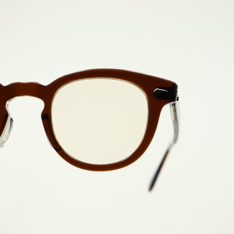 TART OPTICAL ARNEL タートオプティカル アーネル JD-55 / 008 ブラウンクリア *46サイズ LIMITED EDITION