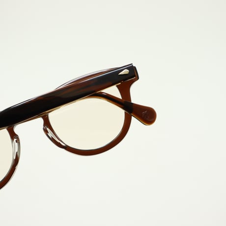 TART OPTICAL ARNEL タートオプティカル アーネル JD-55 / 008 ブラウンクリア *46サイズ LIMITED EDITION