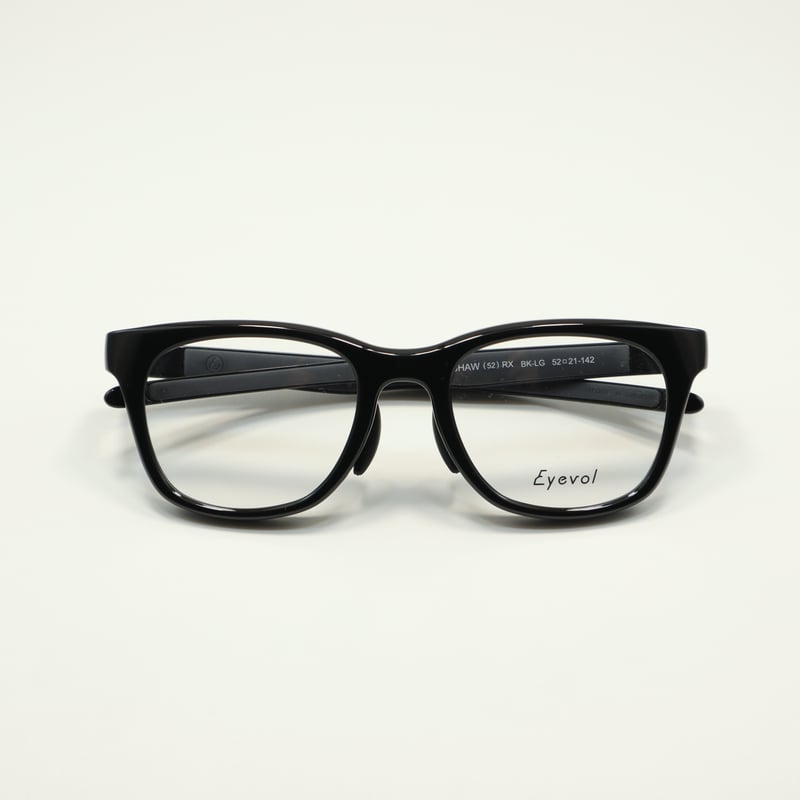 Eyevol アイヴォル SHAW (52) RX ショーRX / BK-LG | メガネのクギミヤ