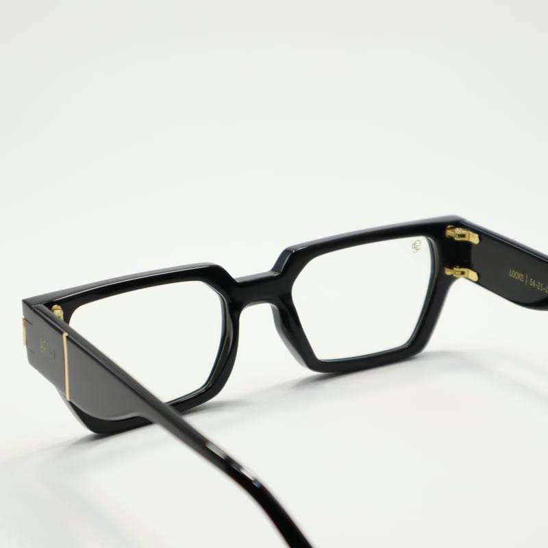 9five ナインファイブ LOCKS ロックス Black & 24k Gold Clear