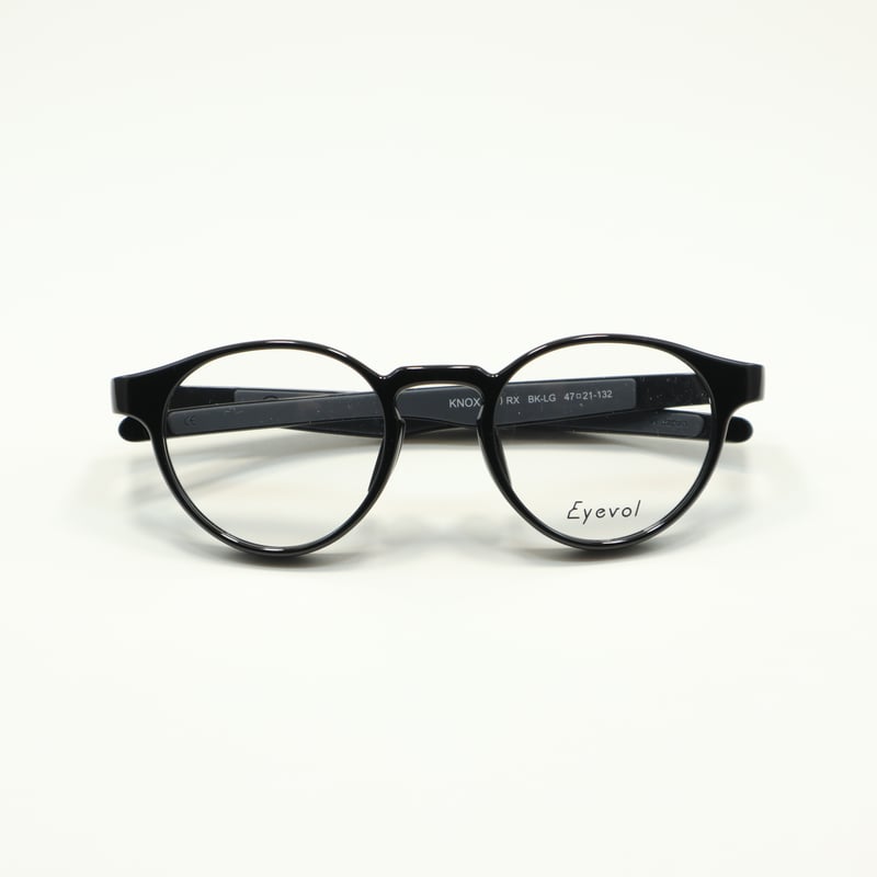 Eyevol アイヴォル KNOX (47) RX ノックスRX / BK-LG | メガネの