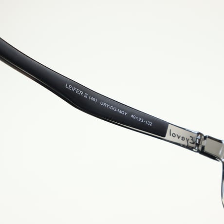 Eyevol アイヴォル LEIFER Ⅲ(49) レイファースリー / GRY-DG-MGY
