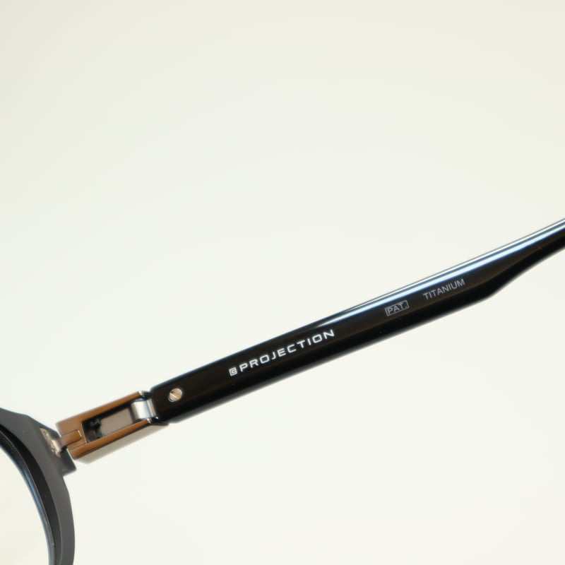 JAPONISM ジャポニスム / JP-052 col.01 Mat Black | メガネ