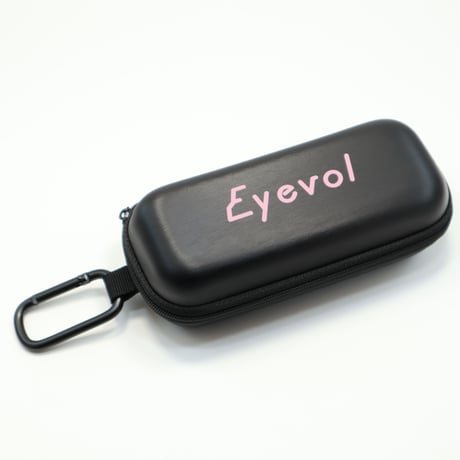 Eyevol アイヴォル ZIP SOFT CASE PINK LOGO サングラスケース