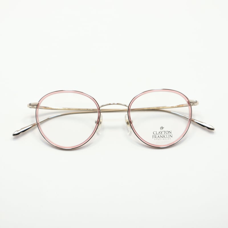 CLAYTON FRANKLIN クレイトンフランクリン CF-606 GP/PK | メガネ