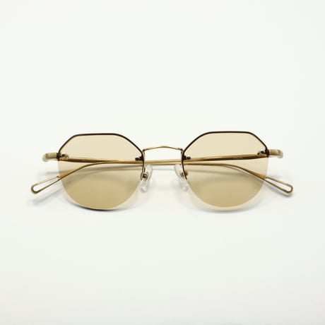 NEW. ニュー / ROMERO'S ロメロズ c-2  shirring gold / brown