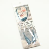Zeque by ZEAL OPTICS(ゼクー バイ ジールオプティクス) Silicone Glasses Cord（シリコングラスコード）AS-081 TEAL GREEN