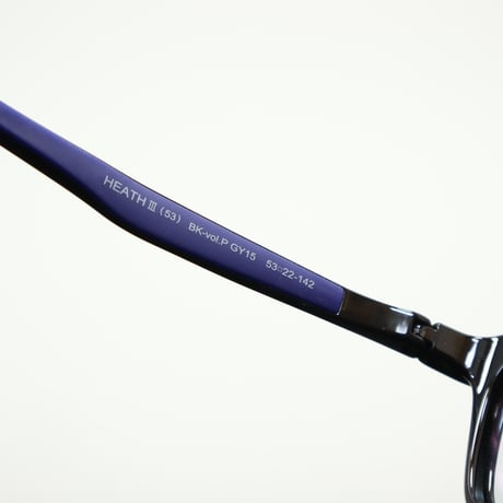Eyevol アイヴォル HEATH Ⅲ(53) ヒーススリー / BK-VP-GY15 調光レンズ volsystem