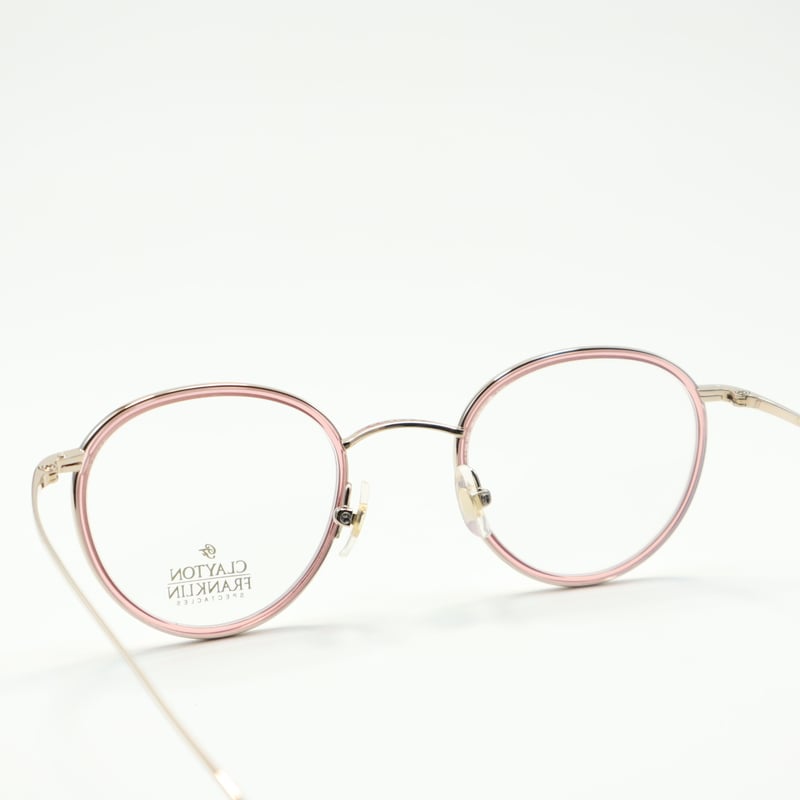 CLAYTON FRANKLIN クレイトンフランクリン CF-606 GP/PK | メガネ