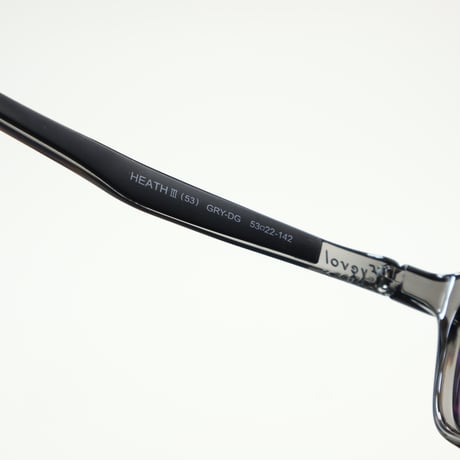 Eyevol アイヴォル HEATH Ⅲ(53) ヒーススリー(53)  / GRY-DG