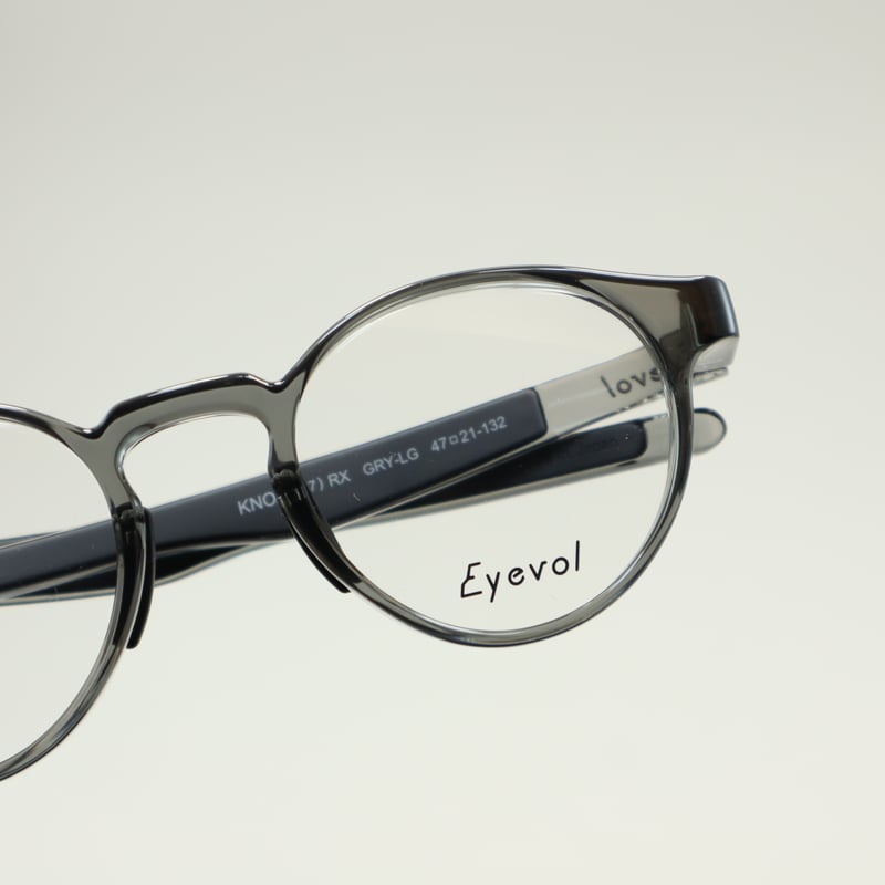 Eyevol アイヴォル KNOX (47) RX ノックスRX / GRY-LG | メガネ