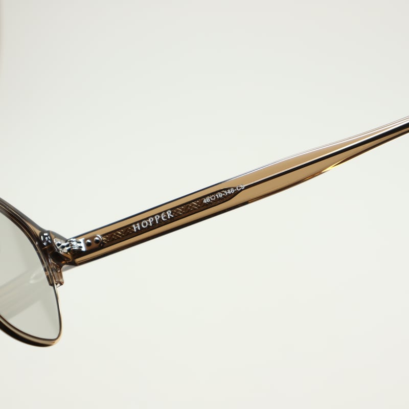 NEW. ニュー / HOPPER ホッパー c-3 Clear brown x shirri NEW. ニュー / HOPPER ホッパー c-3 Clear brown x shirri