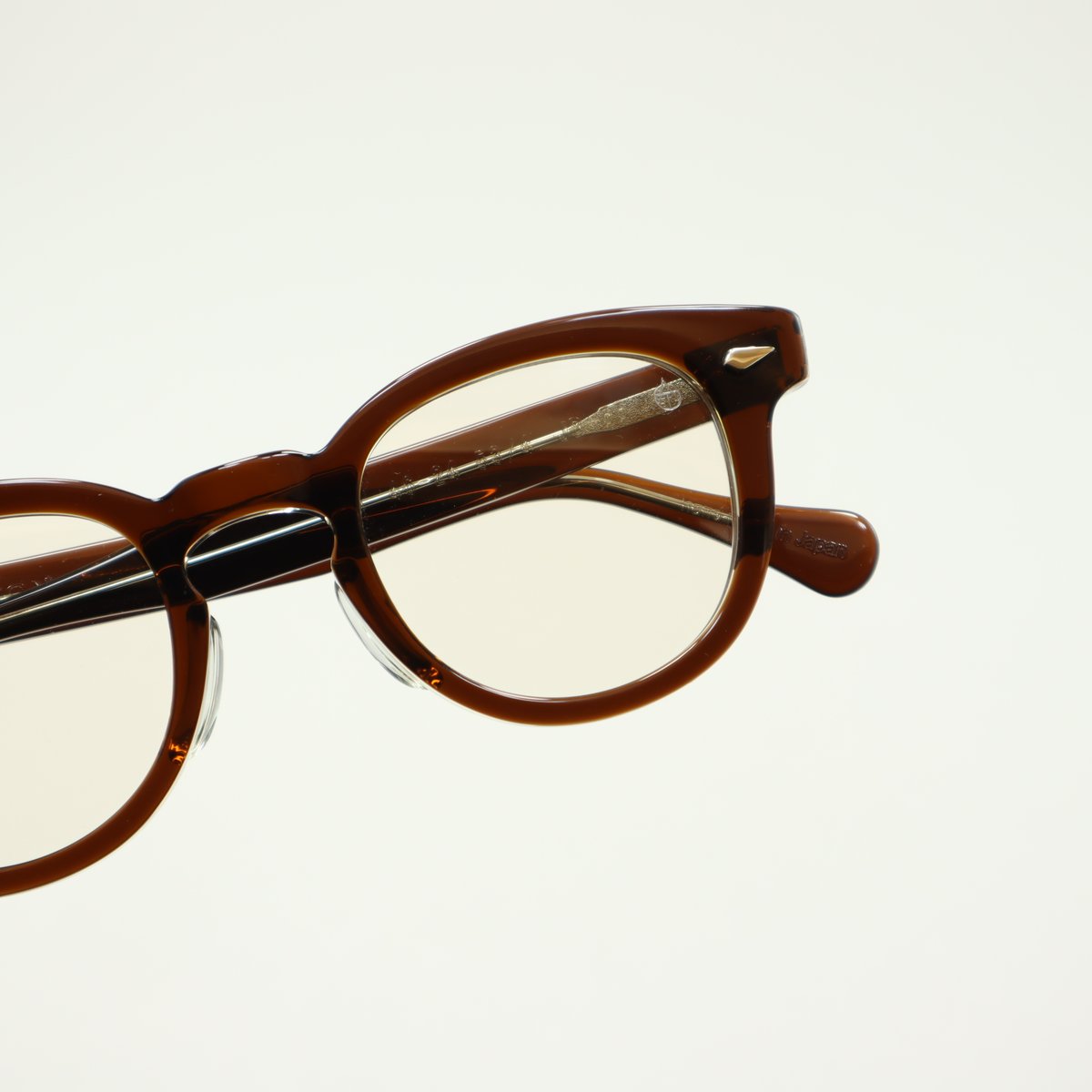 【未使用】TART OPTICAL ARNEL JD-55 008 TART OPTICAL ARNEL® JD-55 008 brown clear | Glass AND Art
