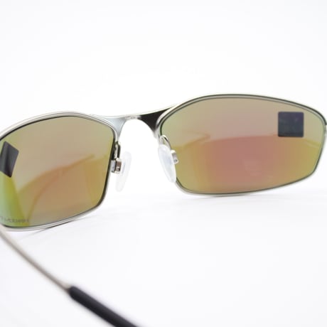 OAKLEY オークリー WHISKER ウィスカー SATIN CHROME / PRIZM SAPPHIRE IRIDIUM POLARIZED *OO4141-0460 （偏光レンズ仕様）