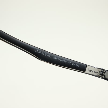 Eyevol アイヴォル LEIFER Ⅲ(47) レイファースリー 47 / GRY-DG-MGY