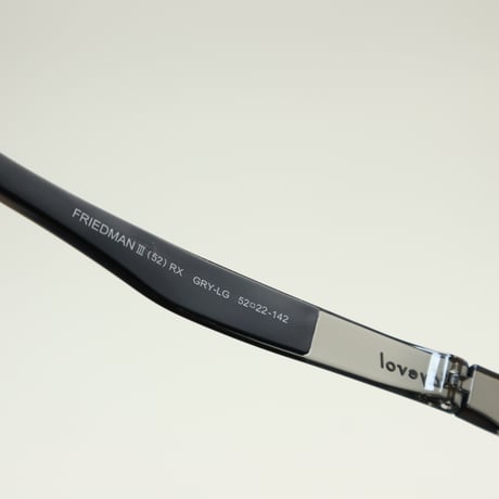 Eyevol アイヴォル FRIEDMAN Ⅲ (52) RX フリードマンスリーRX  / GRY-LG