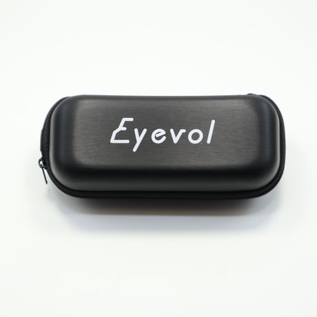 Eyevol アイヴォル ZIP SOFT CASE WHITE LOGO サングラスケース