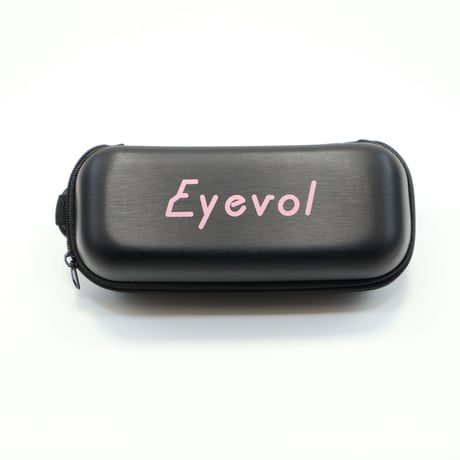 Eyevol アイヴォル ZIP SOFT CASE PINK LOGO サングラスケース
