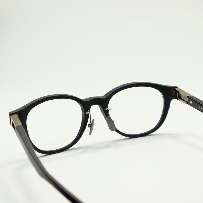 JAPONISM ジャポニスム / JP-052 col.01 Mat Black | メガネ
