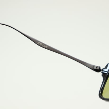 Zeque by ZEAL OPTICS (ゼクー) JAKE (ジェイク) / GLOSS BLACK/ GUNMETAL / EASE GREEN /F2205