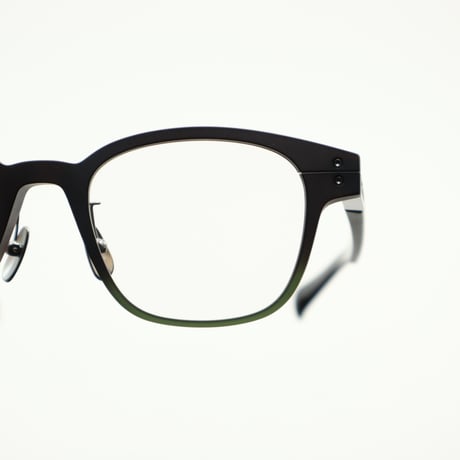 JAPONISM ジャポニスム / JP-048 col.02 Mat Black / Olive Green Half