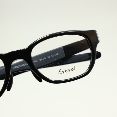 Eyevol アイヴォル FRIEDMAN Ⅲ (52) RX フリードマンスリーRX / BK-LG