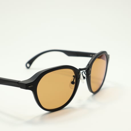 Zeque by ZEAL OPTICS (ゼクーバイジールオプティクス) Julia (ジュリア) / MATTE BLACK / LUSTER ORANGE / F2141