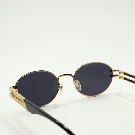 9five ナインファイブ LOTUS ロータスBlack & 24k Gold Sunglasses 　ロータス / ブラック24Kゴールド / サングラス / ナインファイブ