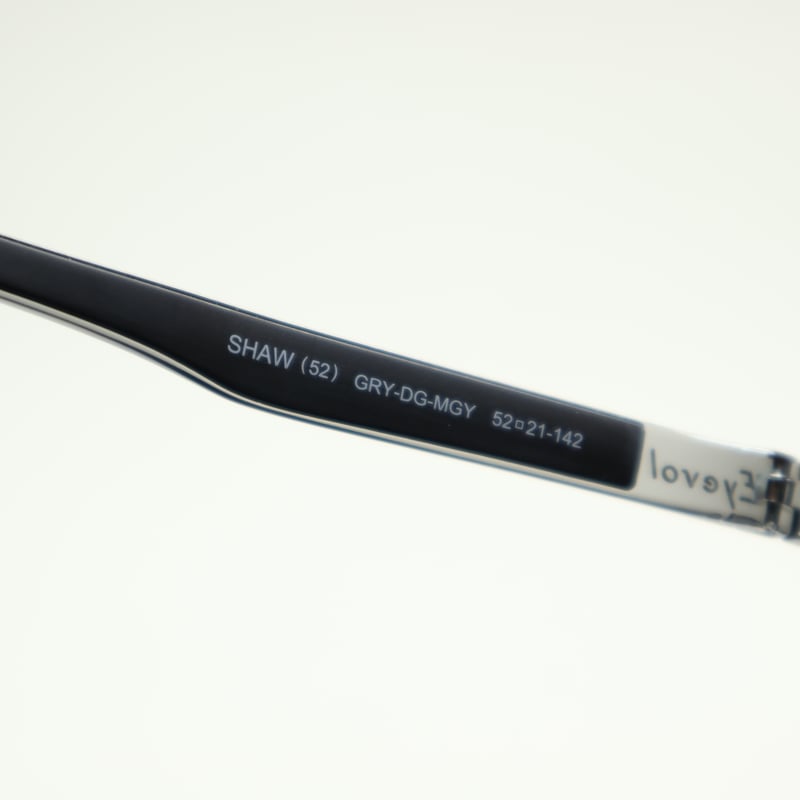 Eyevol アイヴォル SHAW ショー / GRY-DG-MGY | メガネのクギミヤ