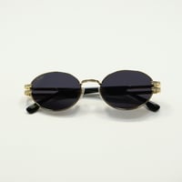 9five ナインファイブ LOTUS ロータスBlack & 24k Gold Sunglasses 　ロータス / ブラック24Kゴールド / サングラス / ナインファイブ