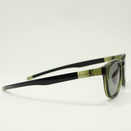 Eyevol アイヴォル MELLICK (52) メリック 52 / LOL-BK-PL-GRY2 PL（偏光レンズ仕様）＜BRIEFING GOLF × Eyevol＞