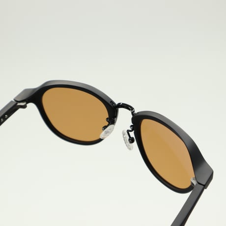 Zeque by ZEAL OPTICS (ゼクーバイジールオプティクス) Julia (ジュリア) / MATTE BLACK / LUSTER ORANGE / F2141