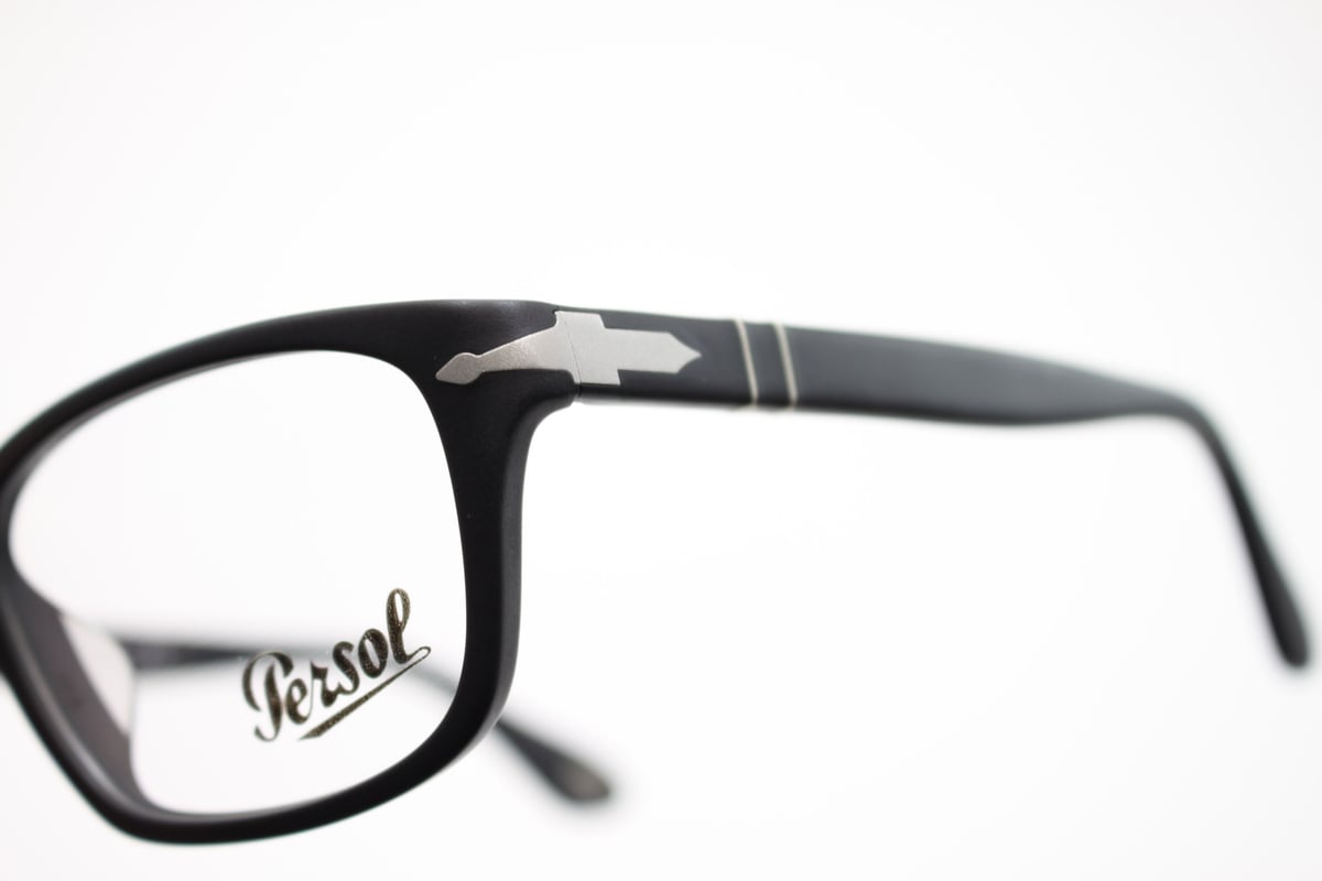 PERSOL ペルソール 度付き眼鏡 鼈甲 ウェリントンメガネ 3012-v 【公式