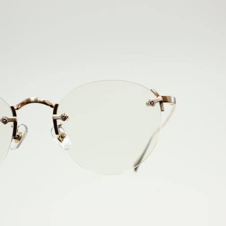 NEW. ニュー / GOBER コーバー c-2b blasted gold (clear lens)