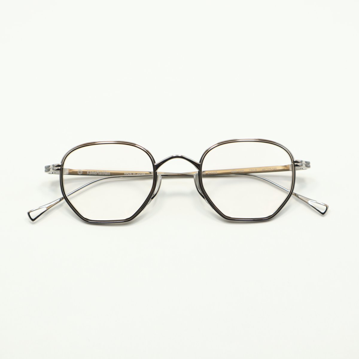 KameManNen カメマンネン KMN-1235 col.TS/LG | メガネのクギミヤ