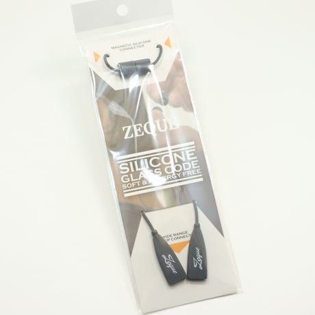 Zeque by ZEAL OPTICS(ゼクー バイ ジールオプティクス) Silicone Glasses Cord（シリコングラスコード）AS-066 DARK GRAY