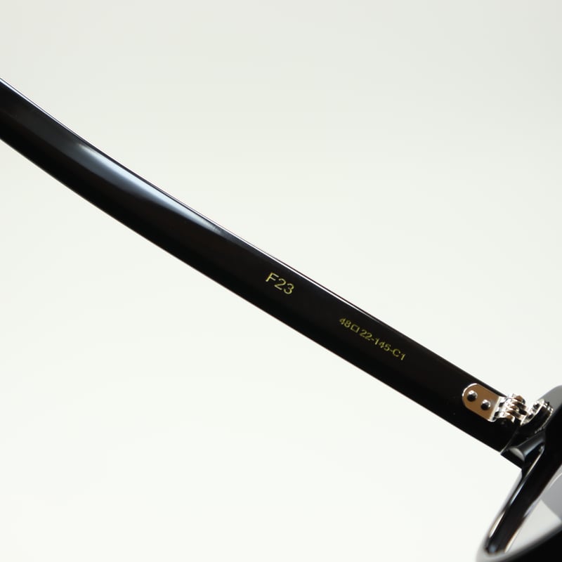 Few by NEW. フューバイニュー / F23 c-1 black | メガネのクギミヤ