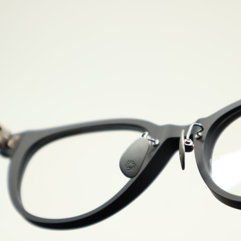 JAPONISM ジャポニスム / JP-052 col.01 Mat Black | メガネ