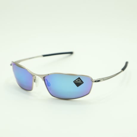 OAKLEY オークリー WHISKER ウィスカー SATIN CHROME / PRIZM SAPPHIRE IRIDIUM POLARIZED *OO4141-0460 （偏光レンズ仕様）