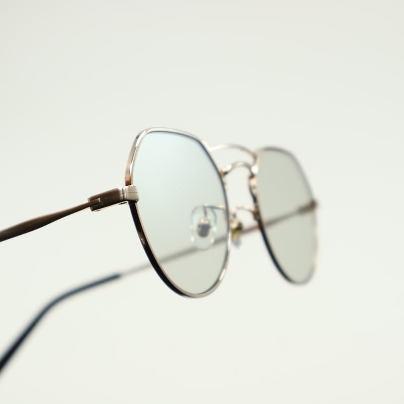 NEW. ニュー /BELLOWS ベロウズ c-2 shirring Gold | メガネの